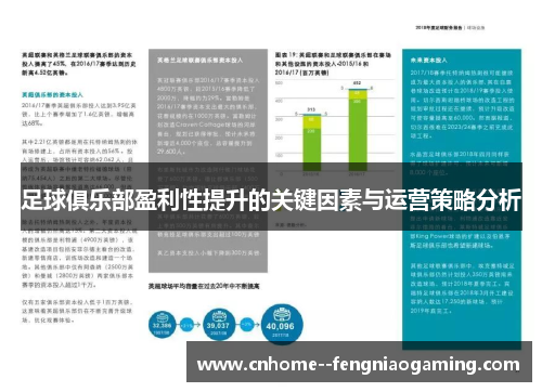 足球俱乐部盈利性提升的关键因素与运营策略分析